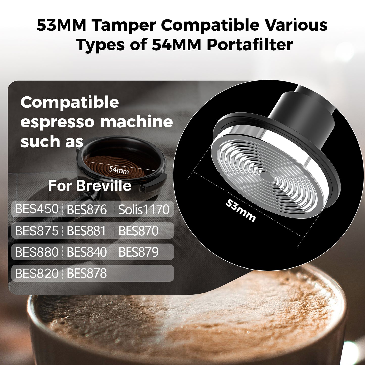 IKAPE V5 Coffee Tamper Click Espresso Calibrated Tamper Sound Feedback
