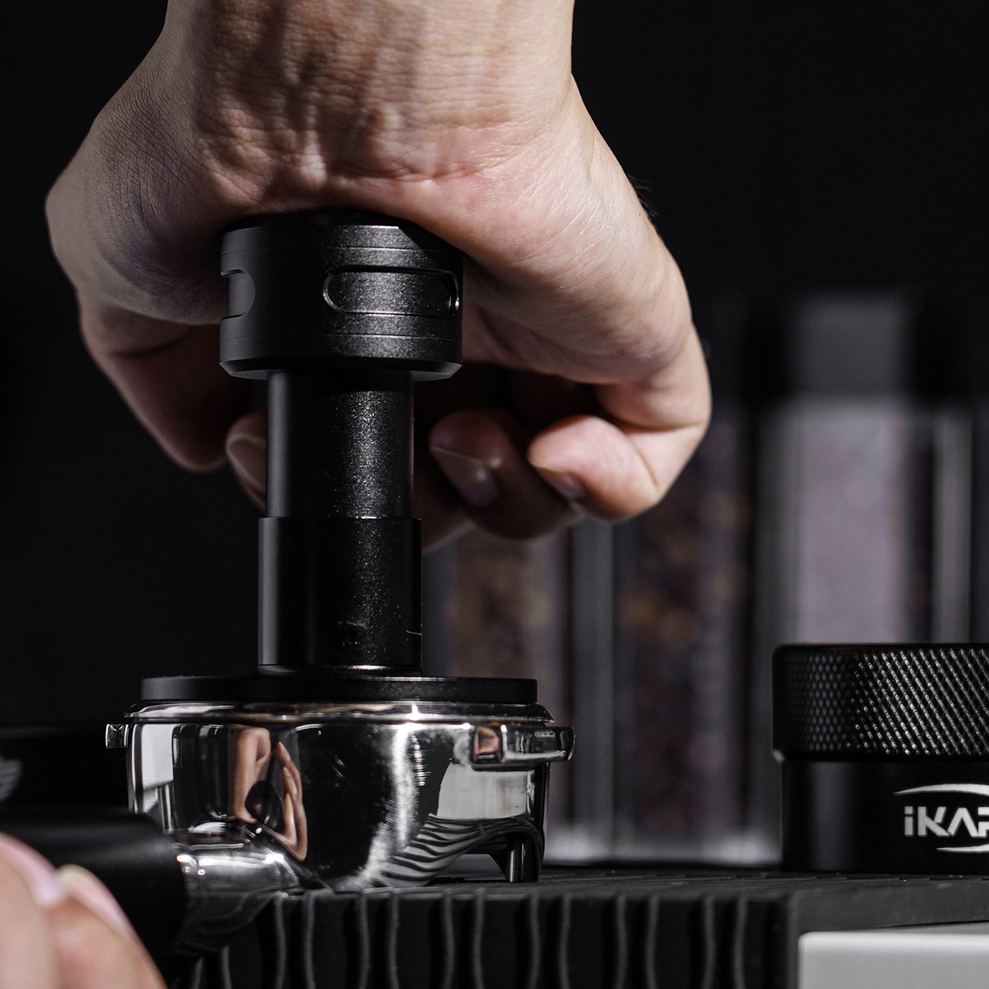 IKAPE V5 Coffee Tamper Click Espresso Calibrated Tamper Sound Feedback