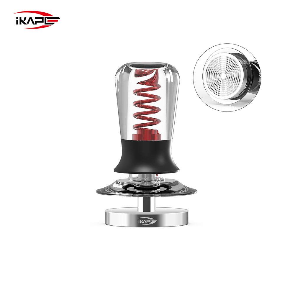 IKAPE V3 Coffee Calibrated Tamper Transparent V2