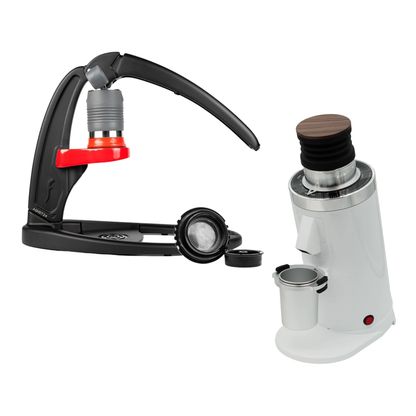 Bundle: Flair Espresso Maker + DF54/DF64 Single Dose Electric Grinder