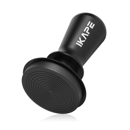 IKAPE V3 Spring-loaded Calibrated Coffee Tamper (All black)