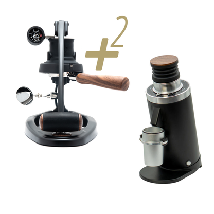 Bundle: Flair Espresso Maker + DF54/DF64 Single Dose Electric Grinder