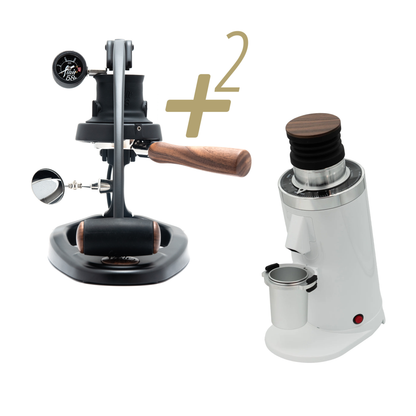 Bundle: Flair Espresso Maker + DF54/DF64 Single Dose Electric Grinder