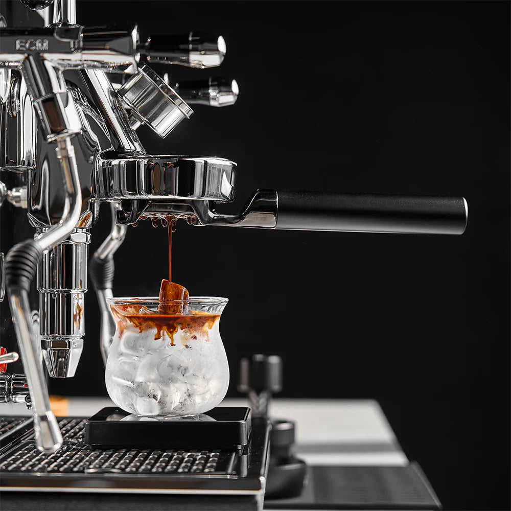 IKAPE Flat-bottom Bottomless Portafilter with Precision Basket - KKLUO