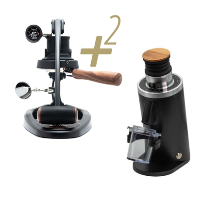Bundle: Flair Espresso Maker + DF54/DF64 Single Dose Electric Grinder