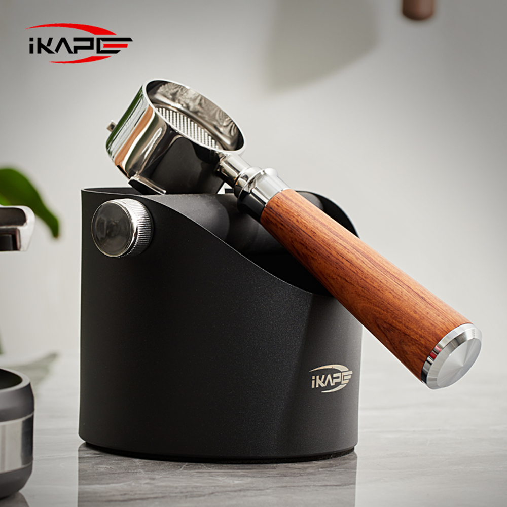 IKAPE Espresso E61 Wooden Bottomless Portafilter