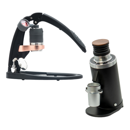 Bundle: Flair Espresso Maker + DF54/DF64 Single Dose Electric Grinder