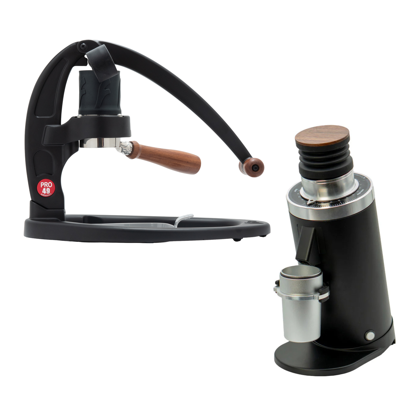 Bundle: Flair Espresso Maker + DF54/DF64 Single Dose Electric Grinder