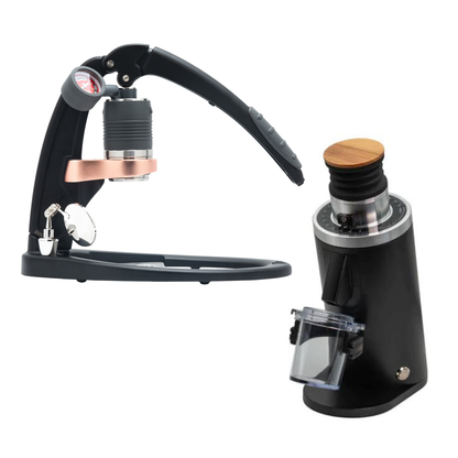 Bundle: Flair Espresso Maker + DF54/DF64 Single Dose Electric Grinder