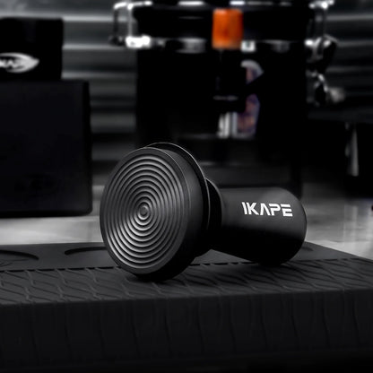 IKAPE V3 Spring-loaded Calibrated Coffee Tamper (All black)