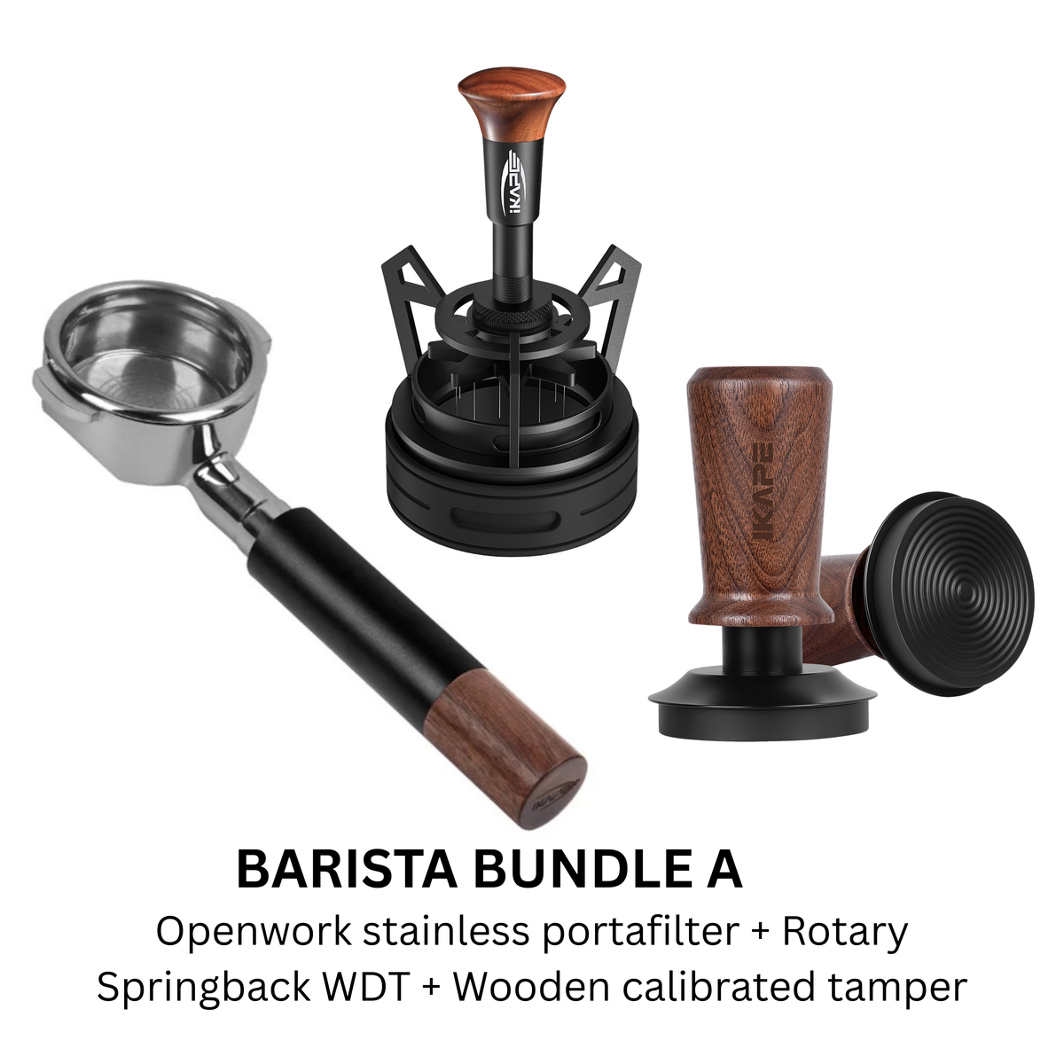 IKAPE Espresso Tools Bundles 51mm / 54mm / 58mm