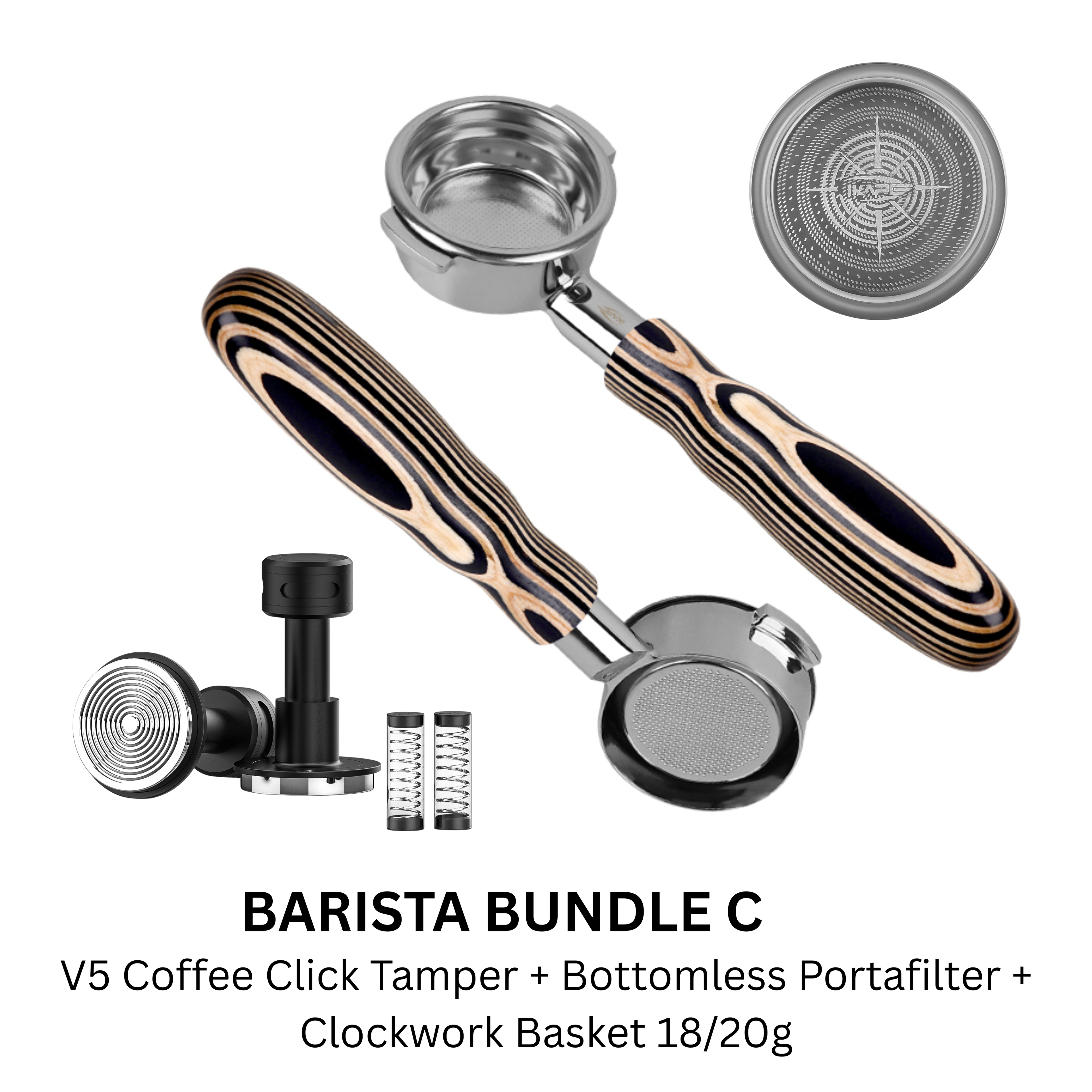 IKAPE Espresso Tools Bundles 51mm / 54mm / 58mm