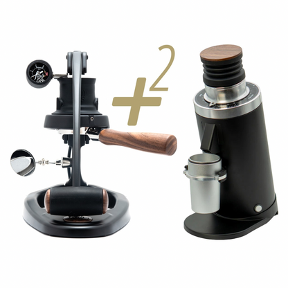 Bundle: Flair Espresso Maker + DF54/DF64 Single Dose Electric Grinder