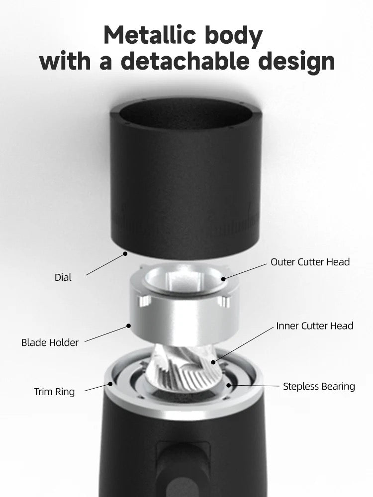 Starseeker Edge Mini Portable Coffee Grinder - 38mm Conical Burrs [NEW]