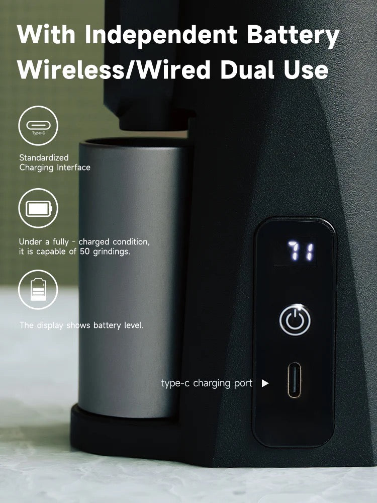 Starseeker Edge Mini Portable Coffee Grinder - 38mm Conical Burrs [NEW]