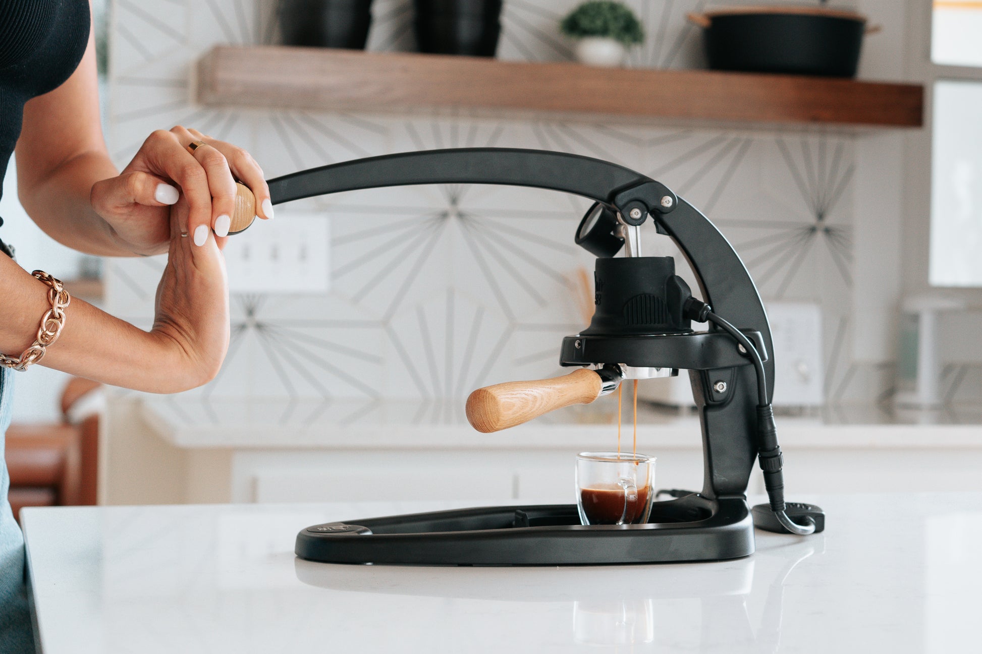 Coffee Grinder Flair Signature Espresso Maker Bundle Flair 58 Late