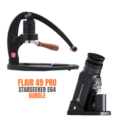 Bundle: Flair Espresso Maker + Starseeker Electric Grinder