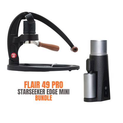 Bundle: Flair Espresso Maker + Starseeker Electric Grinder