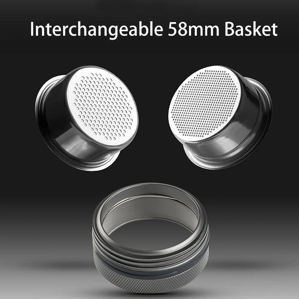 IKAPE Portable Coffee Maker with 58mm Bottomless Basket - KAPO K2 Pro