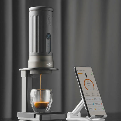 IKAPE Portable Coffee Maker with 58mm Bottomless Basket - KAPO K2 Pro