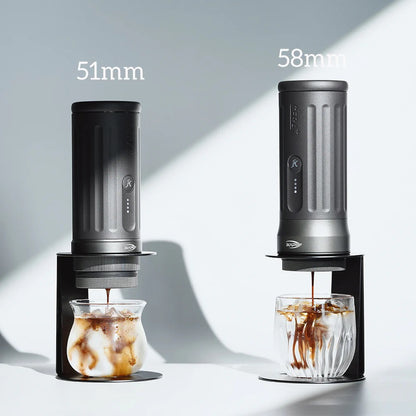 IKAPE Portable Coffee Maker with 58mm Bottomless Basket - KAPO K2 Pro