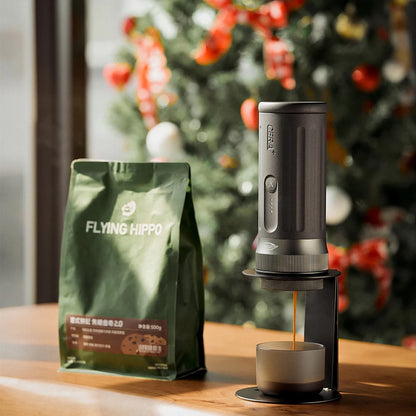 IKAPE Portable Coffee Maker with 58mm Bottomless Basket - KAPO K2 Pro