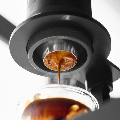 IKAPE Variable Diameter / Convex Espresso Bottomless Basket 58mm to 32mm