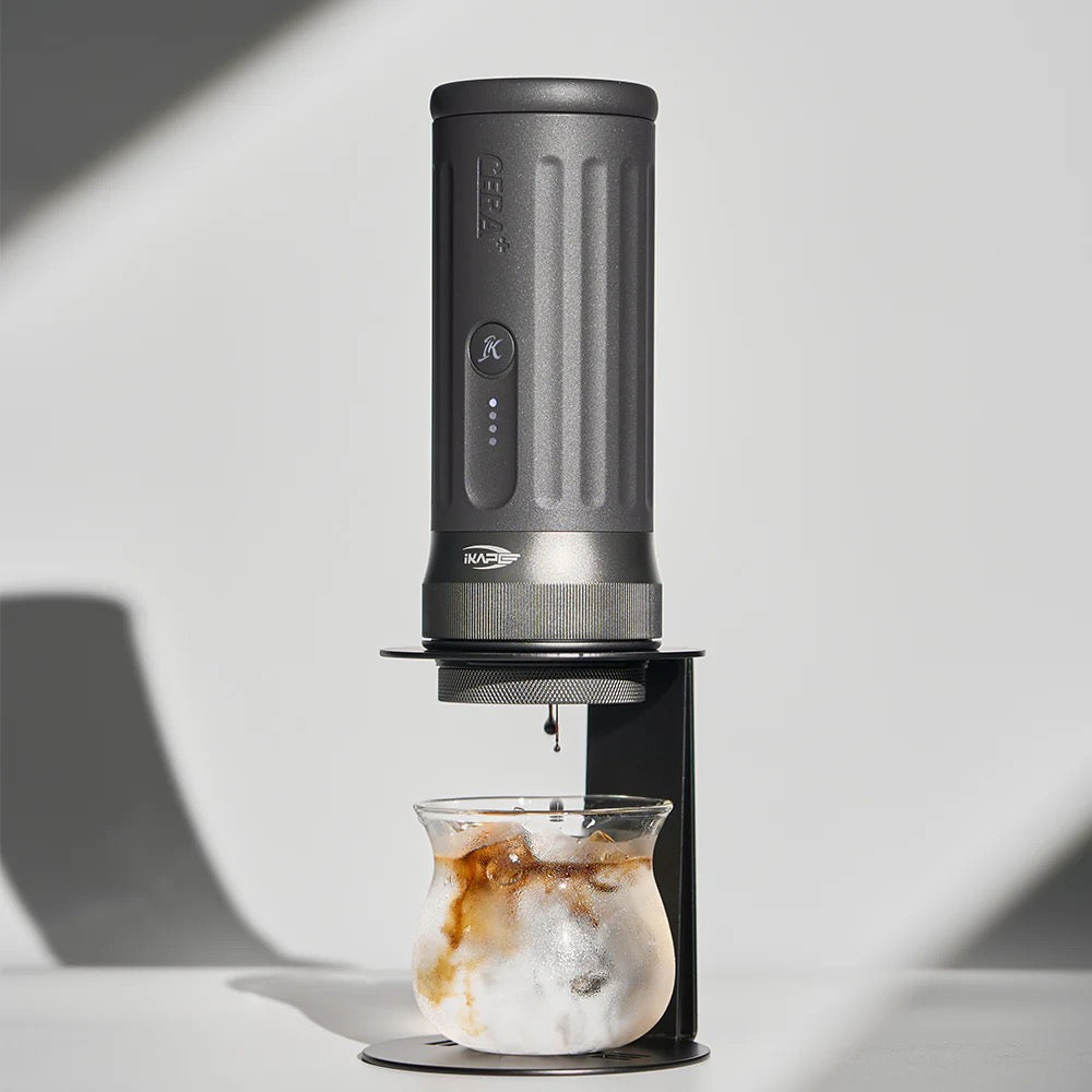 IKAPE Portable Coffee Maker with 58mm Bottomless Basket - KAPO K2
