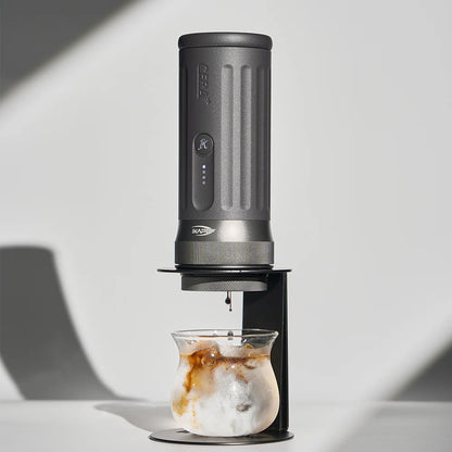 IKAPE Portable Coffee Maker with 58mm Bottomless Basket - KAPO K2 Pro