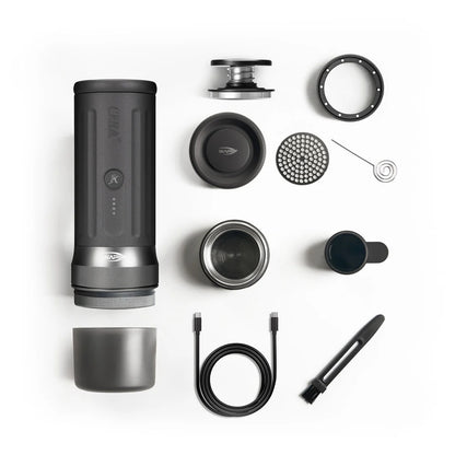 IKAPE Portable Coffee Maker with 58mm Bottomless Basket - KAPO K2 Pro