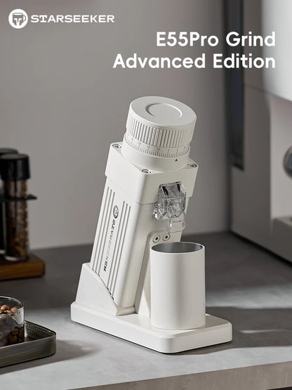 Starseeker E55 Pro Electric Coffee Grinder 55MM Titanium Conical Burr [NEW]