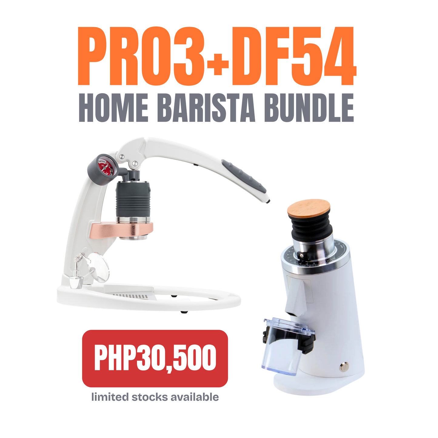 Flair PRO3 + DF54 Bundle [White]