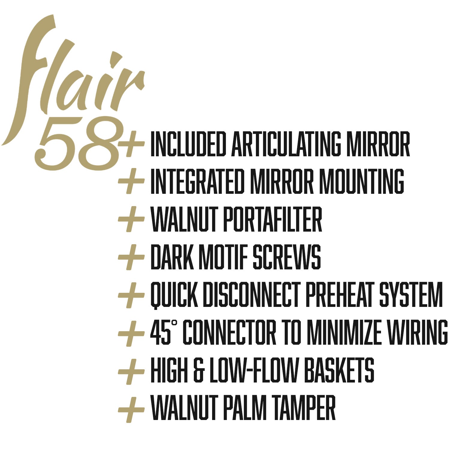 Flair 58 Walnut Tamper