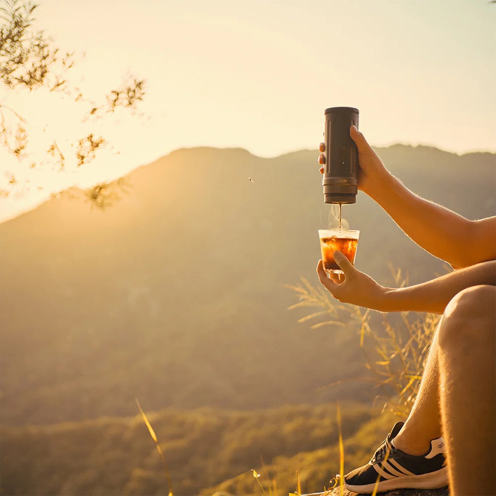 IKAPE Portable Coffee Maker with 58mm Bottomless Basket - KAPO K2 Pro