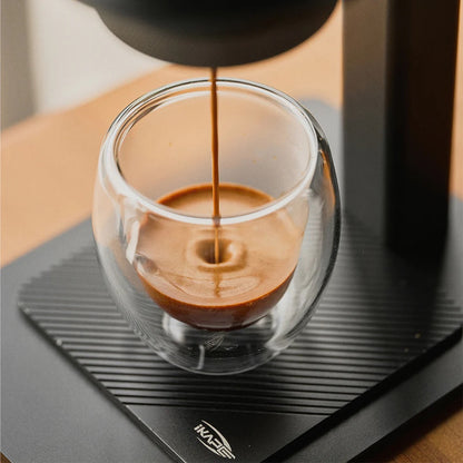 IKAPE Portable Coffee Maker with Heating Function and 51mm Bottomless Basket- KAPO K2