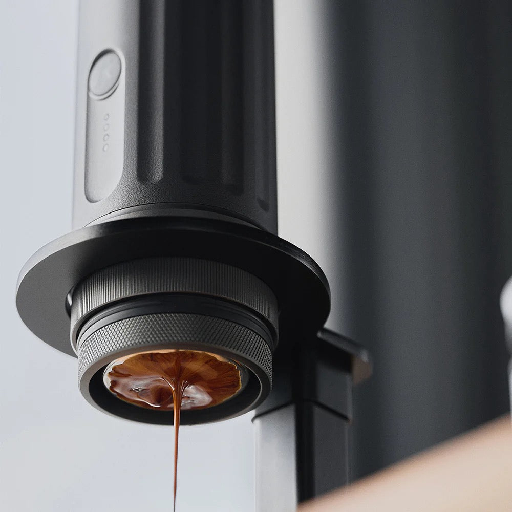 IKAPE Portable Coffee Maker with Heating Function and 51mm Bottomless Basket- KAPO K2